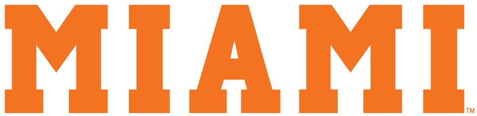 Miami Hurricanes 1940-1971 Wordmark Logo diy iron on heat transfer